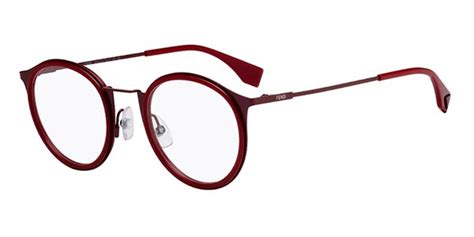 fendi ff m0023|Fendi FF M0023 C9A Eyeglasses in Red .